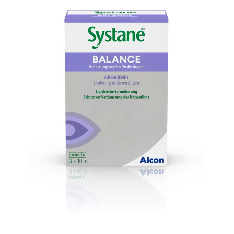 SYSTANE BALANCE Augentropfen 3X10 ml Augentropfen