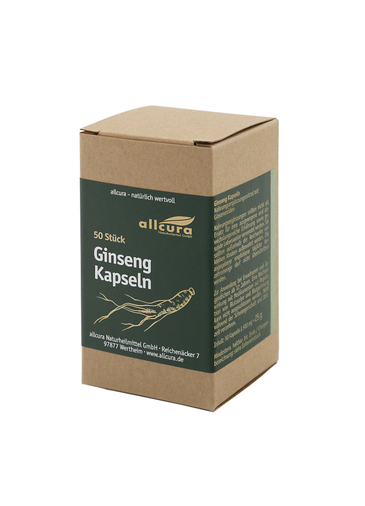 Ginseng Kapseln 500 50 St Kapseln
