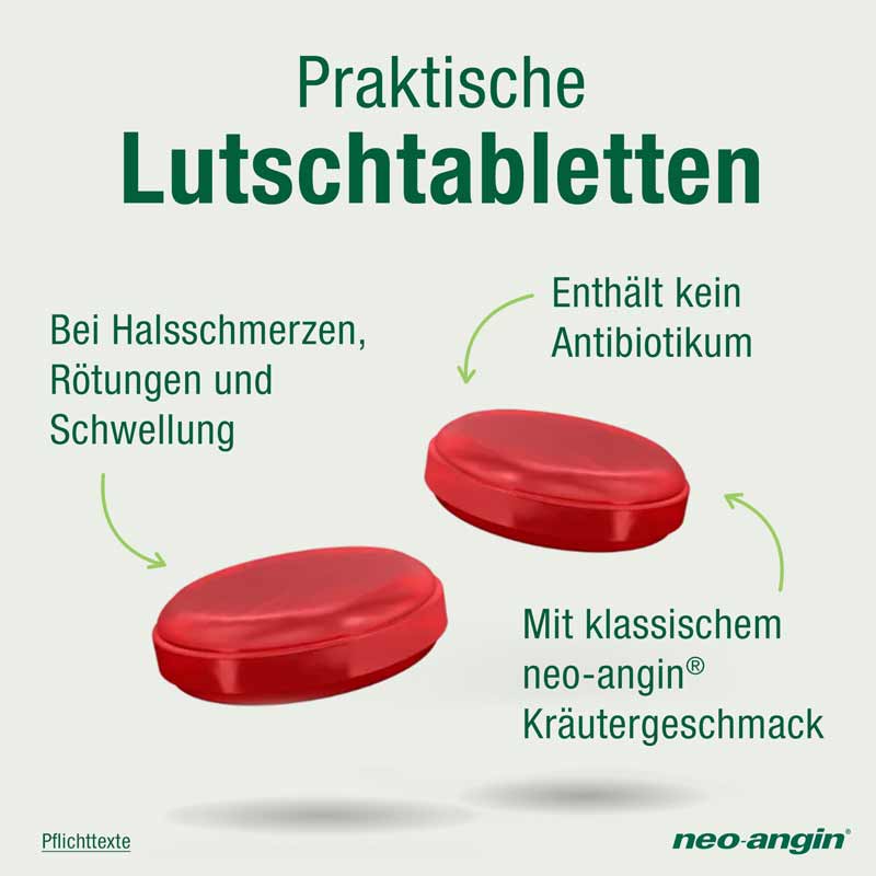 neo-angin HALSTABLETTEN 24 St Lutschtabletten