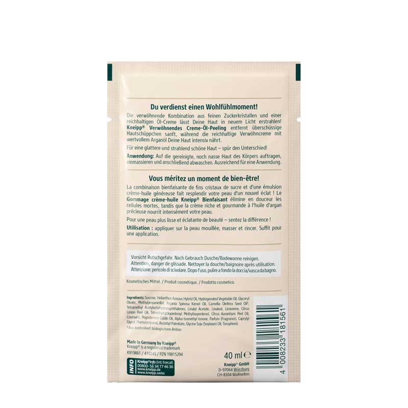 Kneipp Verwöhnendes Creme-Öl-Peeling 40 ml Körperpflege