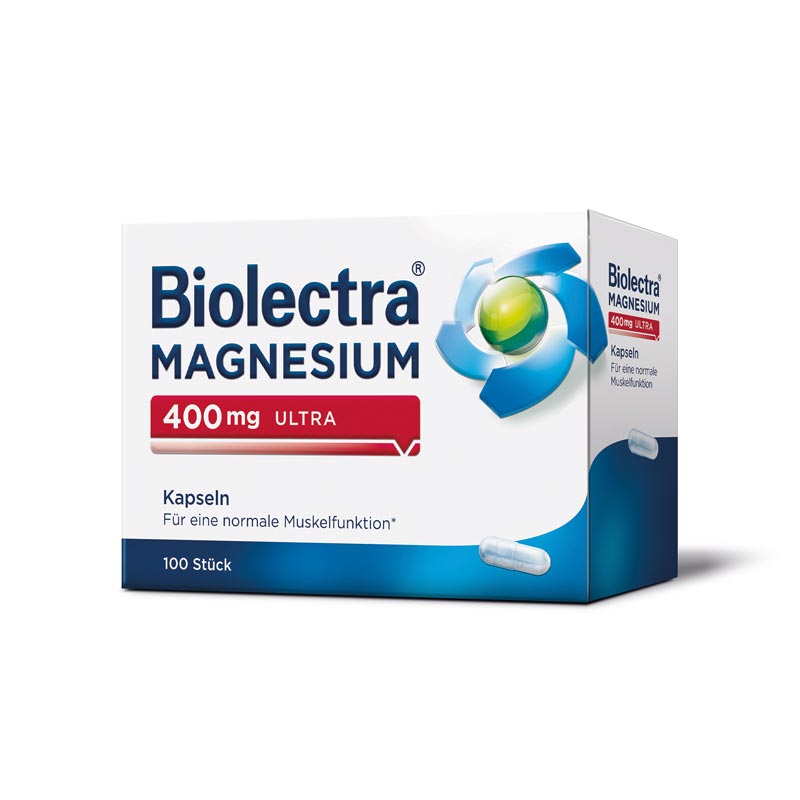 Biolectra MAGNESIUM 400 mg ULTRA 100 St Kapseln