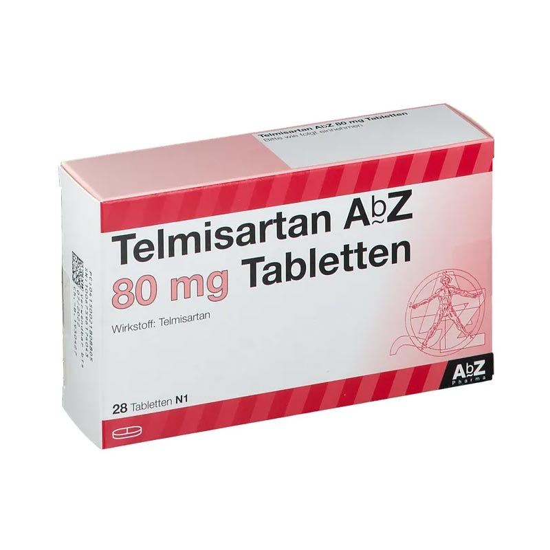 Telmisartan AbZ 80mg 28 St Tabletten