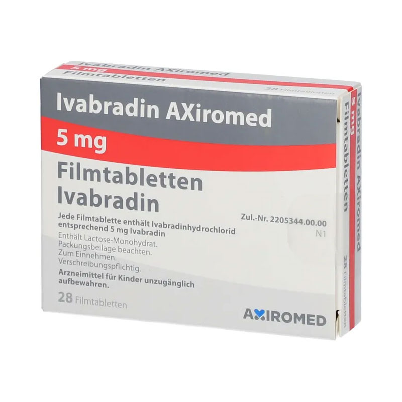Ivabradin AXiromed 5 mg 28 St Filmtabletten