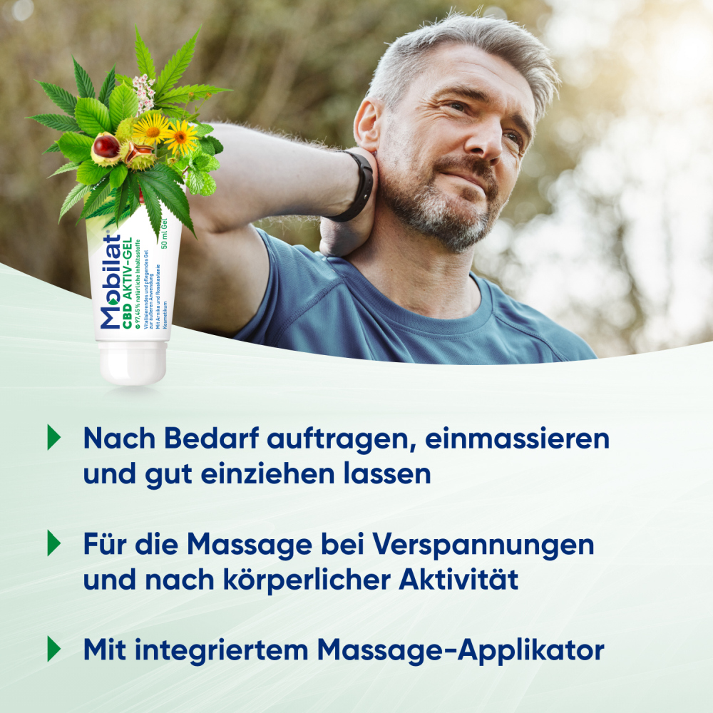Mobilat CBD AKTIV-GEL 50 ml Gel