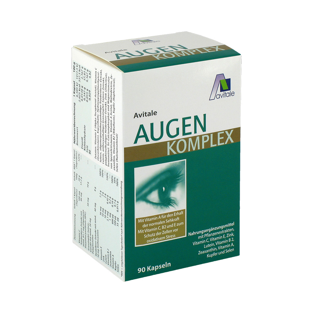 Avitale AUGEN KOMPLEX 90 St Kapseln