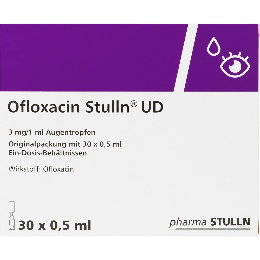 OFLOXACIN Stulln UD Augentropfen 30X0.5 ml Augentropfen