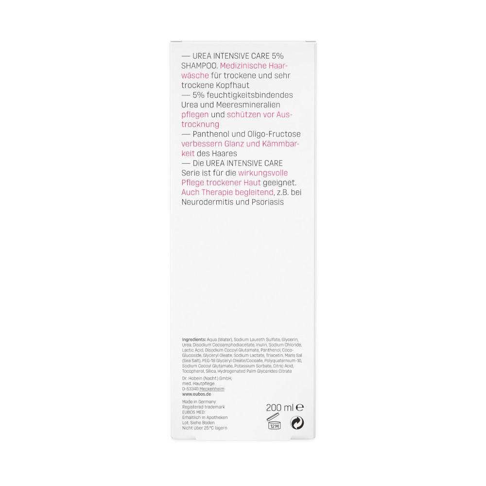 EUBOS TROCKENE Haut Urea 5% Shampoo 200 ml Shampoo