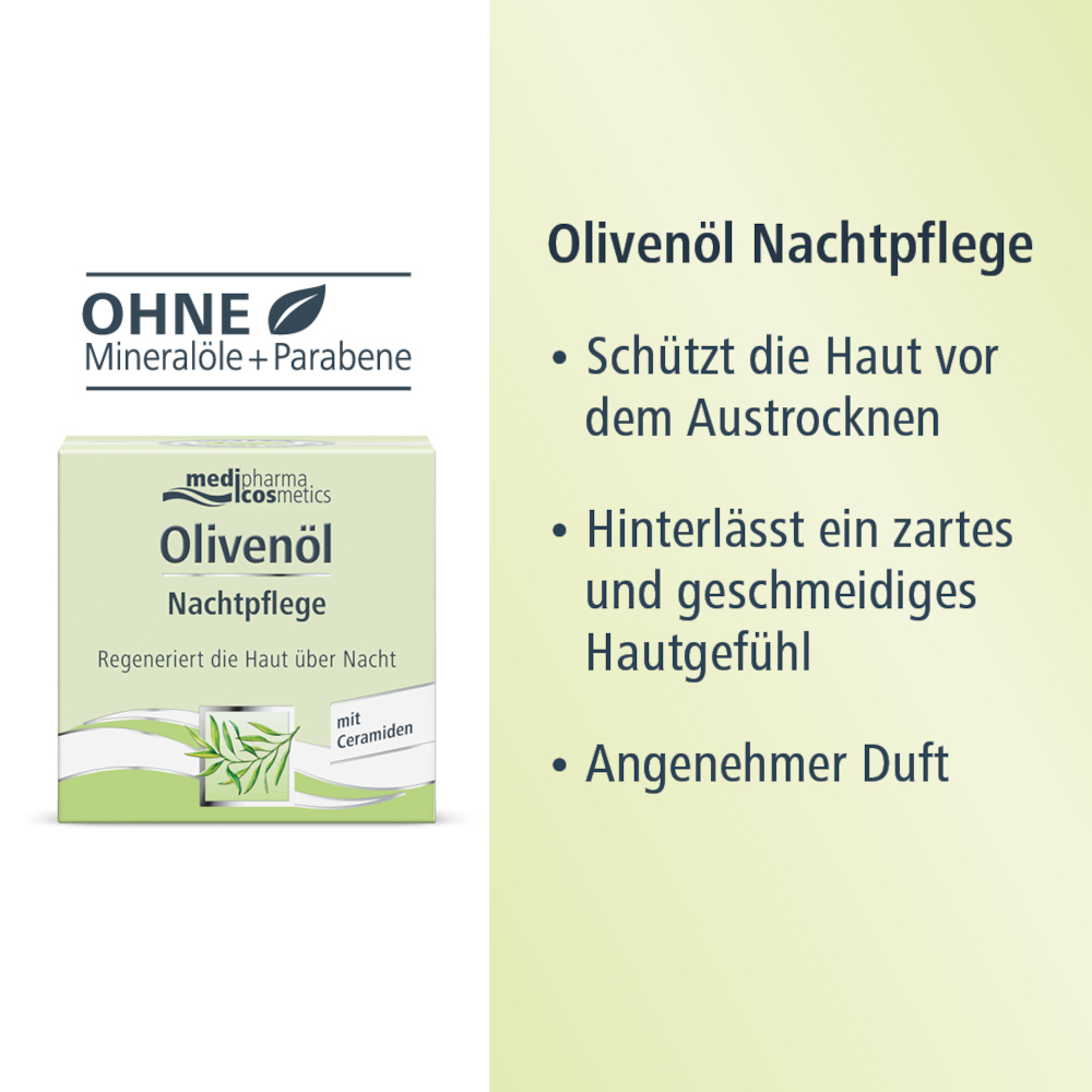 Olivenöl Nachtpflege  50 ml Creme