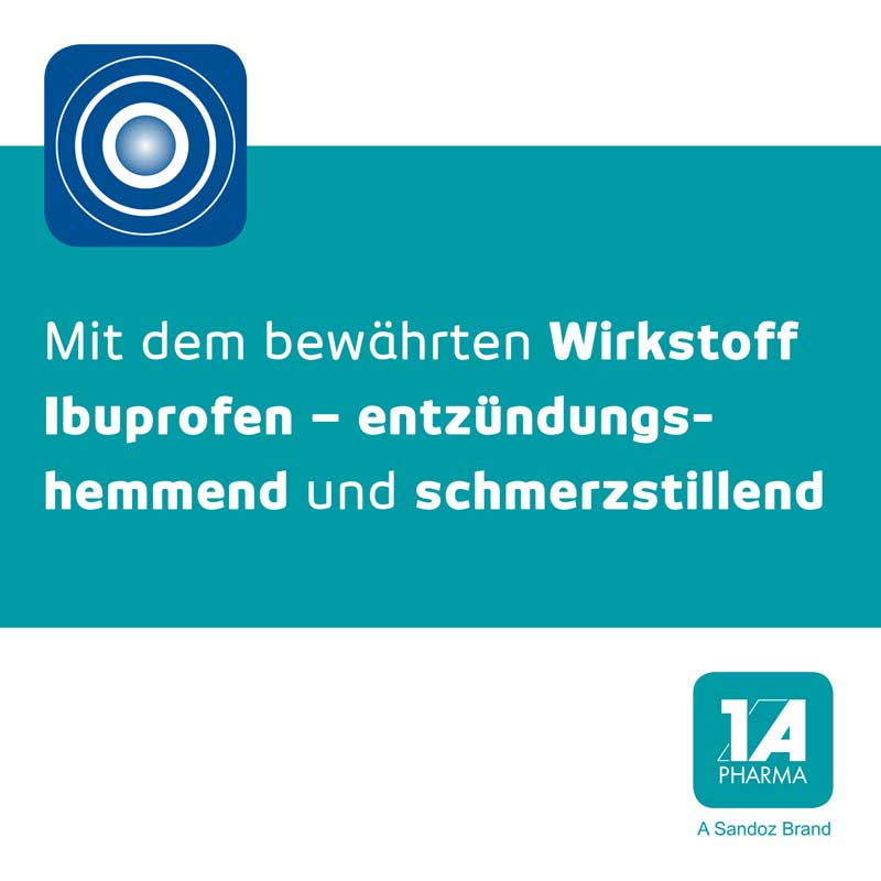 Ibu 400 akut - 1 A Pharma 50 St Filmtabletten