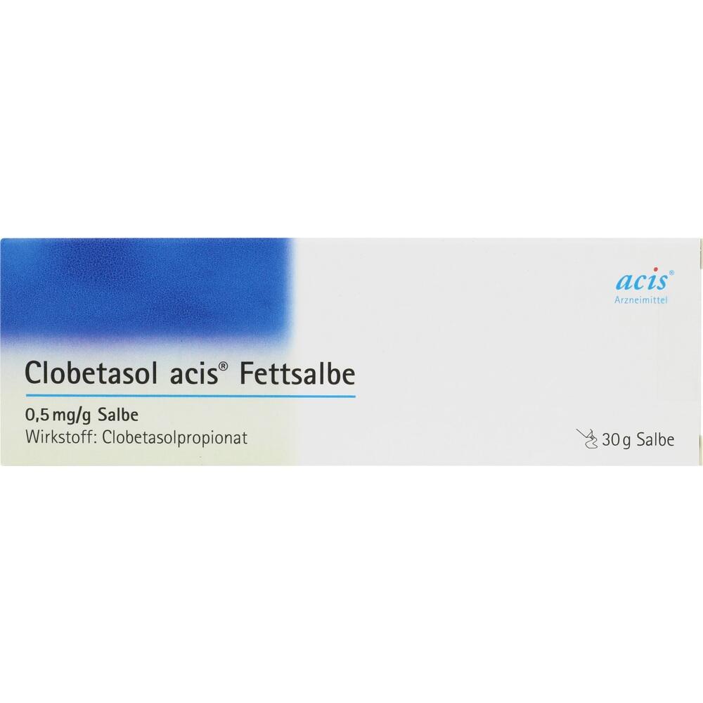 CLOBETASOL acis Fettsalbe 30 g Fettsalbe