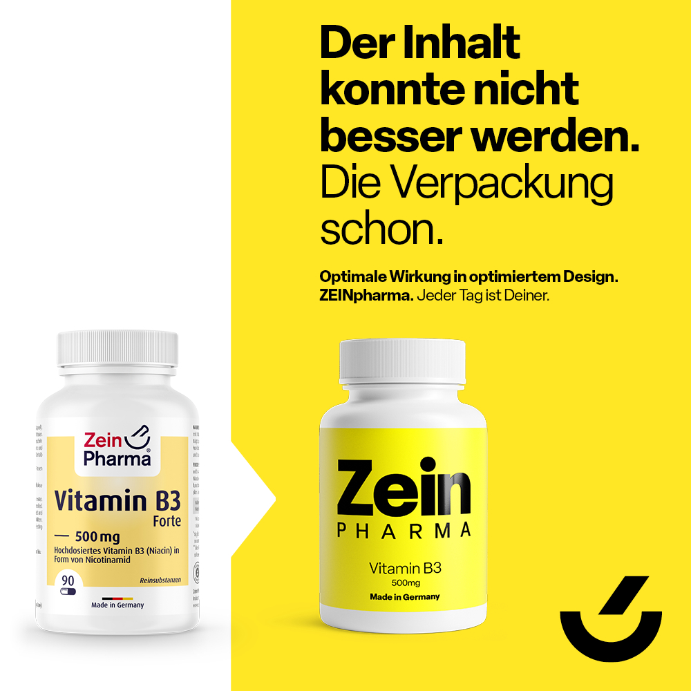 Zein PHARMA Vitamin B3 500mg 90 St Kapseln