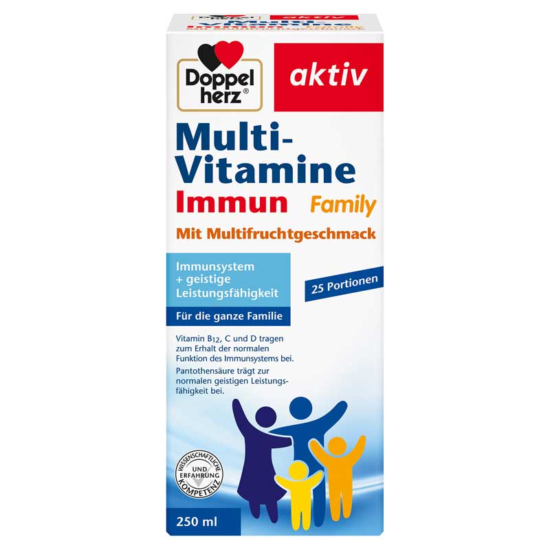 Doppelherz aktiv Multi-Vitamine Immun family 250 ml Flüssigkeit