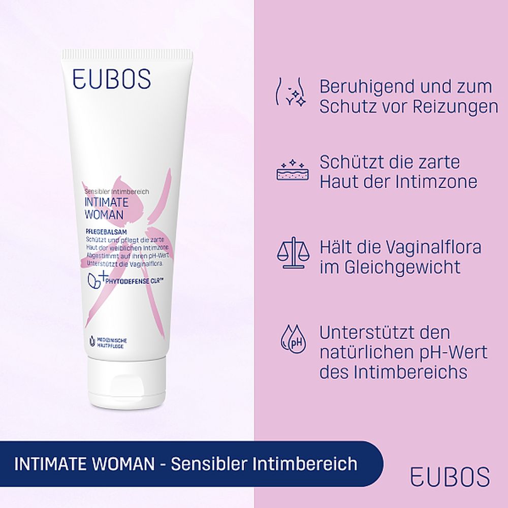 EUBOS INTIMATE WOMEN PFLEGEBALSAM 125 ml Balsam