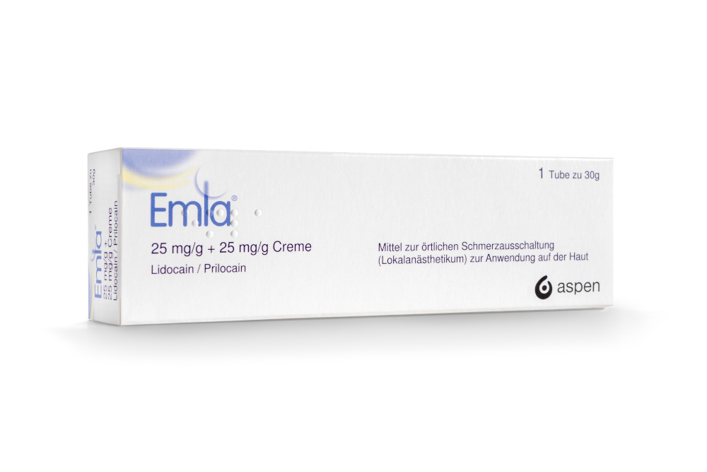 Emla 25 Mg/g + 25 Mg/g Creme 30 g Creme