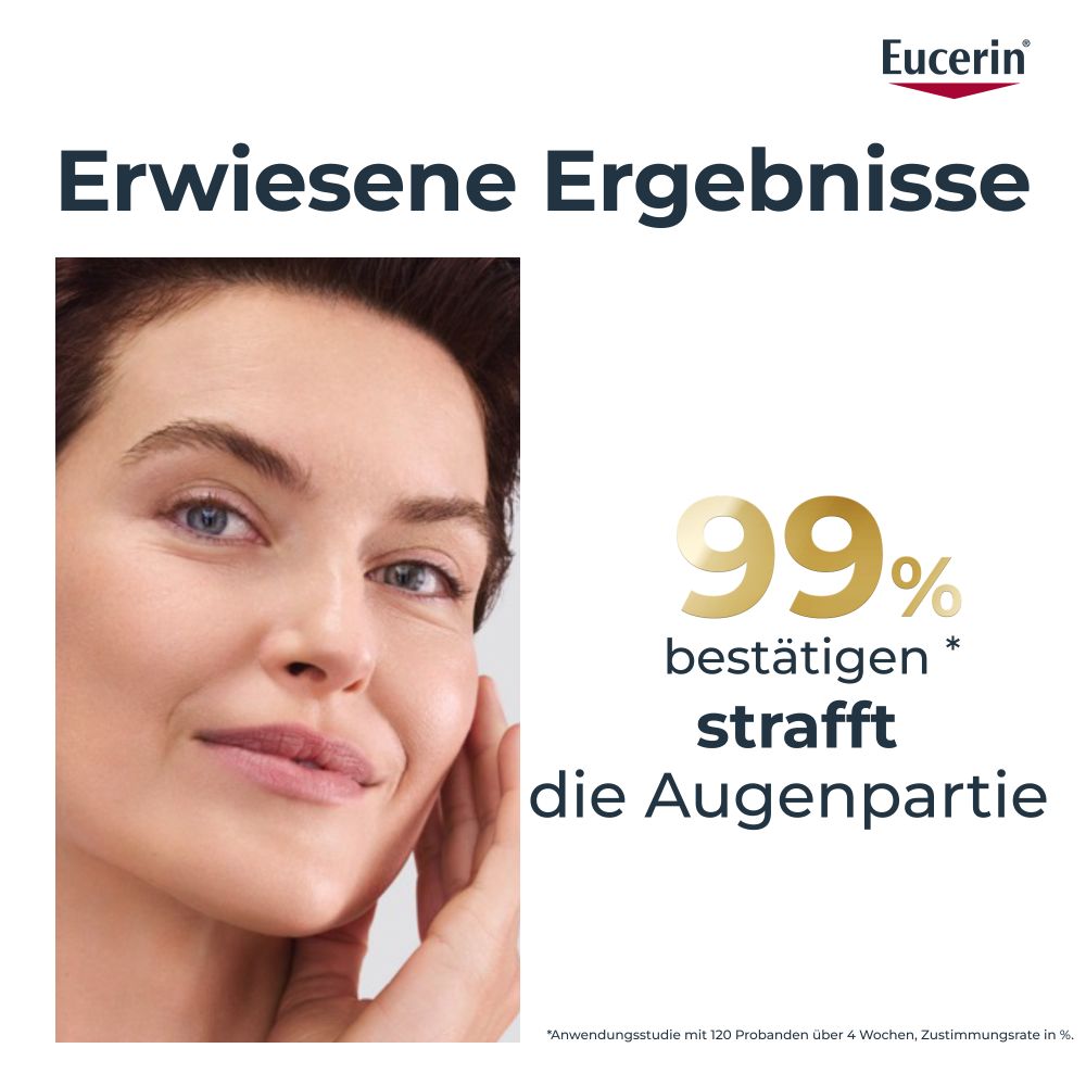 Eucerin HYALURON FILLER + ELASTICITY Augenpflege LSF 20 15 ml Augencreme