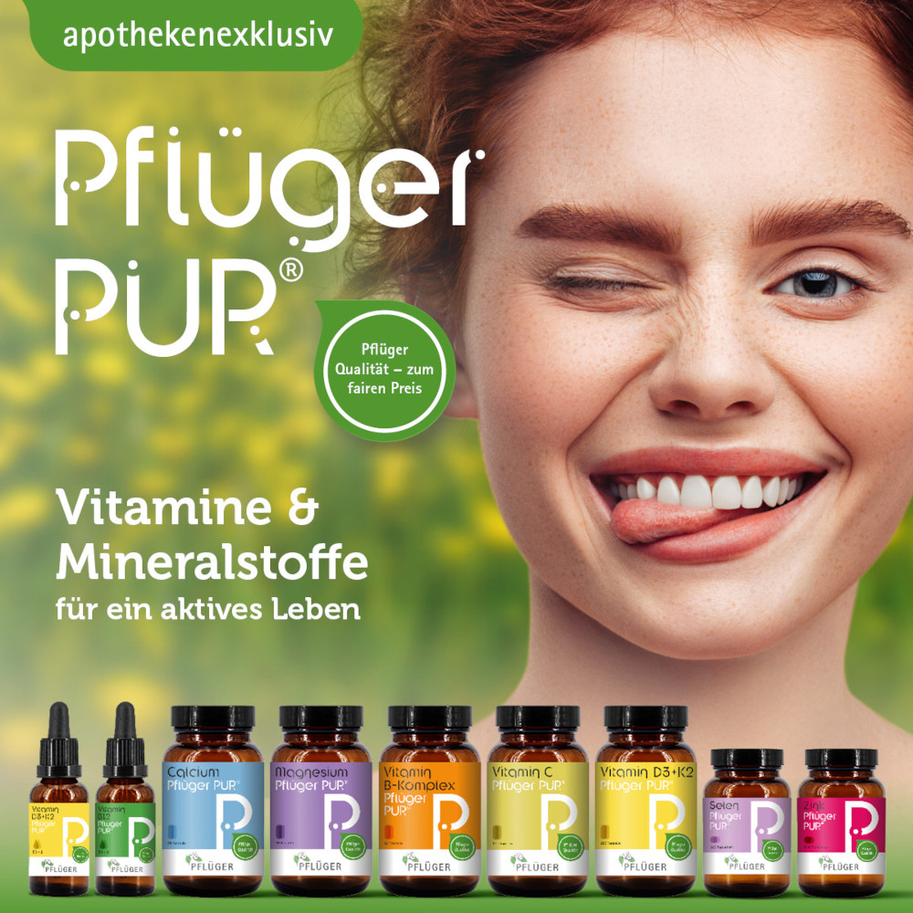 Vitamin B-Komplex Pflüger PUR 90 St Kapseln