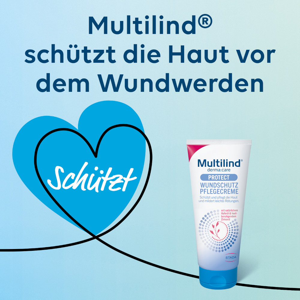 Multilind DermaCare Protect WUNDSCHUTZ-PFLEGECREME 200 ml Creme