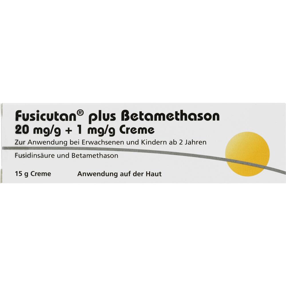 FUSICUTAN plus Betamethason 20 mg/g + 1 mg/g Creme 15 g Creme