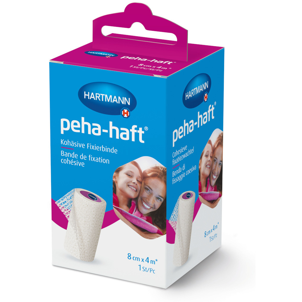 peha-haft Kohäsive Fixierbinde 8 cm x 4 m 1 St Binden