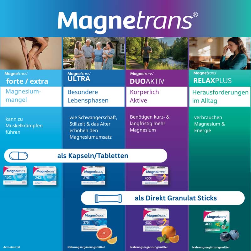 Magnetrans extra 243 mg Hartkapseln 50 St Hartkapseln