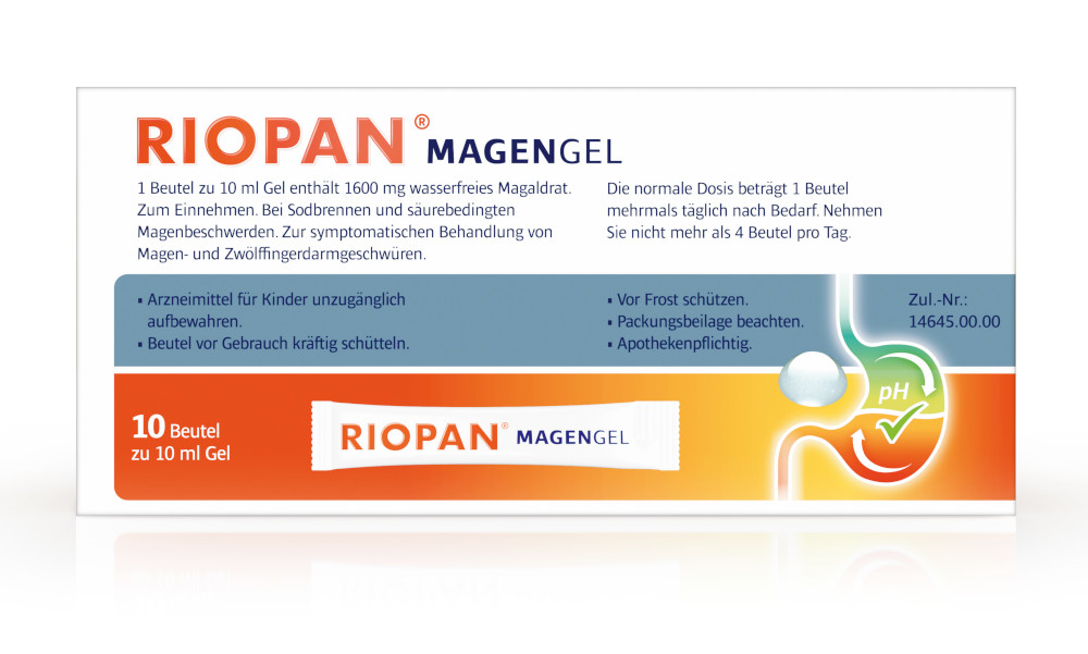 RIOPAN MAGENGEL - Bei Sodbrennen 10X10 ml Gel