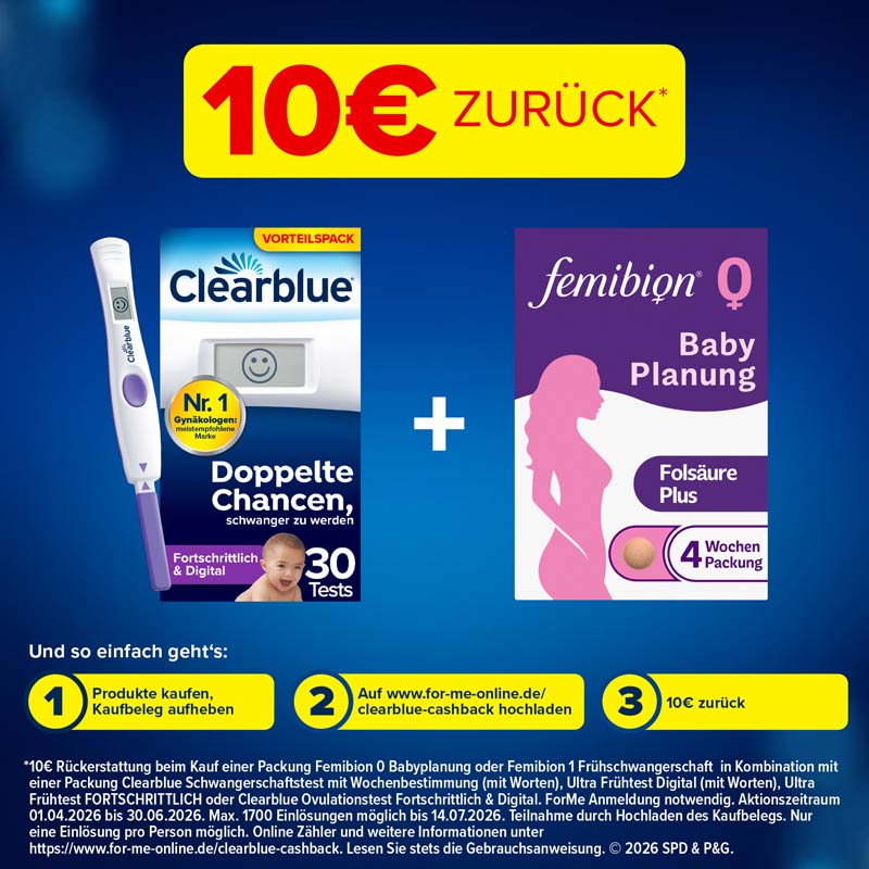 Clearblue Schwangerschaftstest Ultra Frühtest Digital 1 St Test