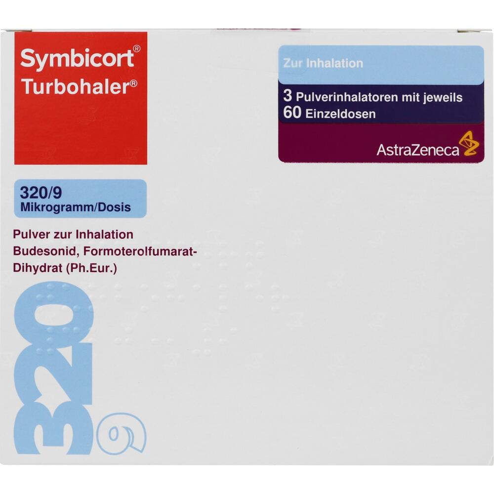 Symbicort Turbohaler 320/9 Mikrogramm/Dosis 3 St Inhalationspulver