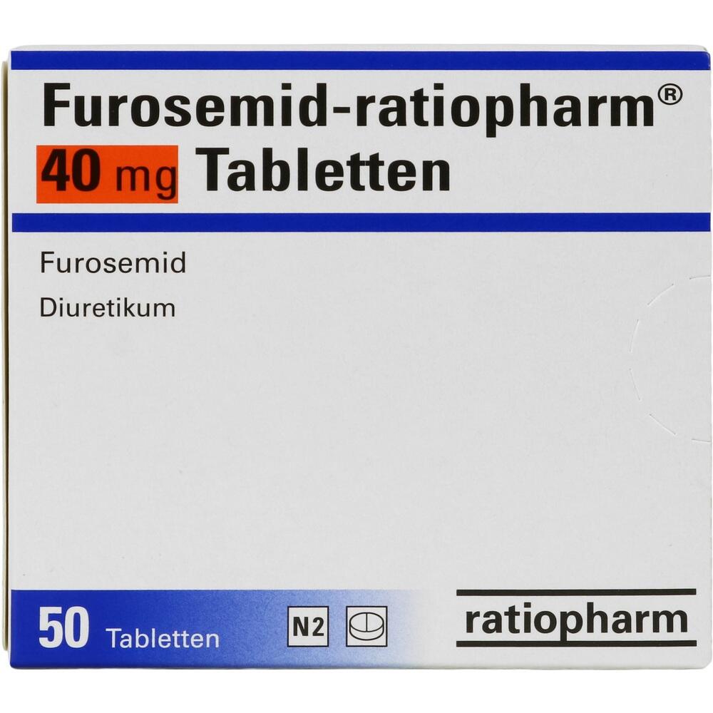 Furosemid-ratiopharm 40mg 50 St Tabletten