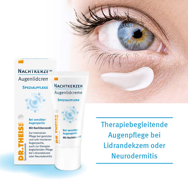 DR.THEISS NACHTKERZEN Augenlidcreme SPEZIALPFLEGE 15 ml Augencreme