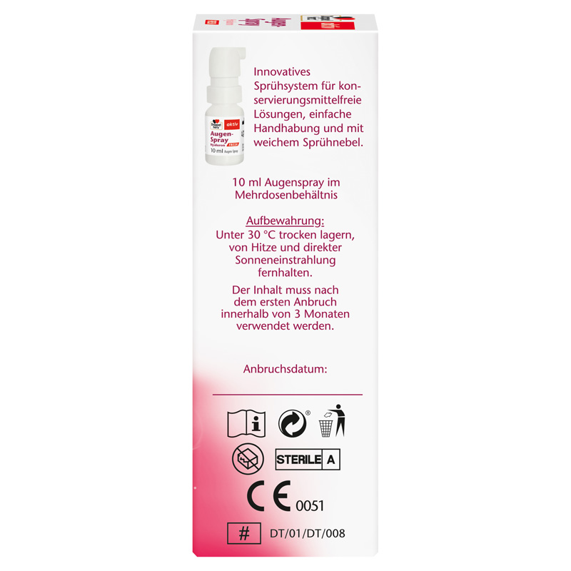 Doppelherz aktiv Augen-Spray Hyaluron FRESH 10 ml Tropfen