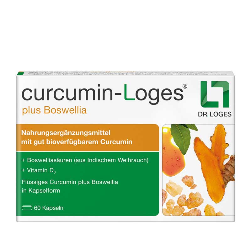 curcumin-Loges plus Boswellia  60 St Kapseln