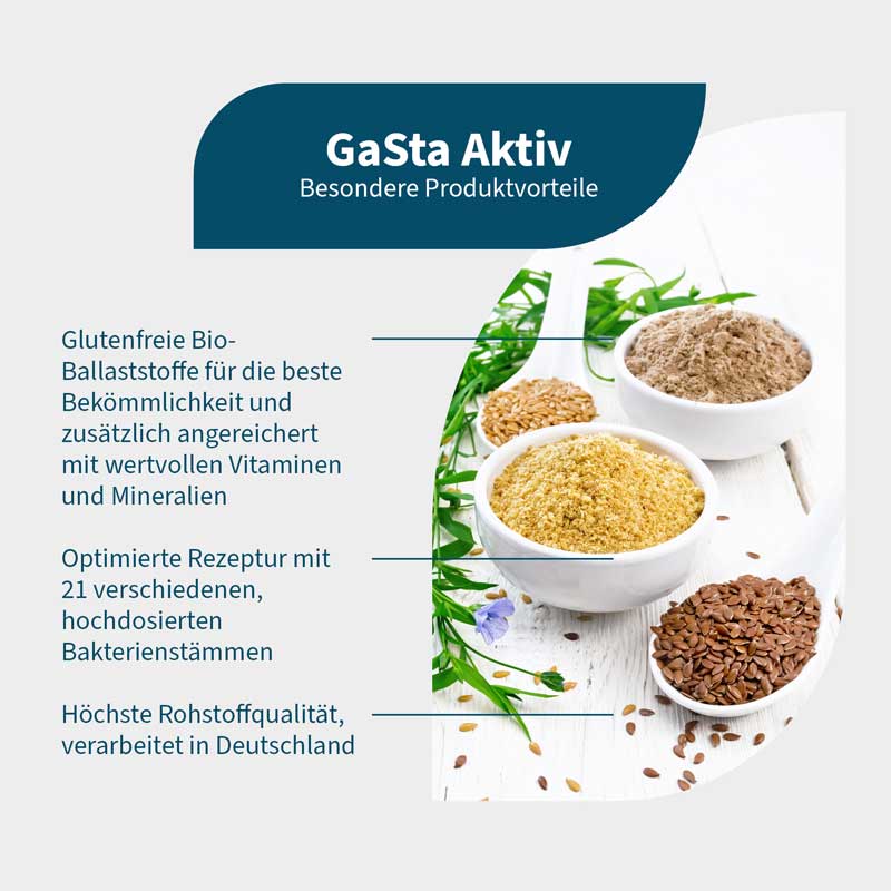 NatuGena GaSta Aktiv 562.2 g Pulver