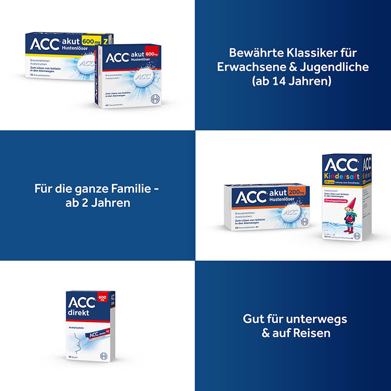ACC akut 200 mg Hustenlöser 20 St Brausetabletten