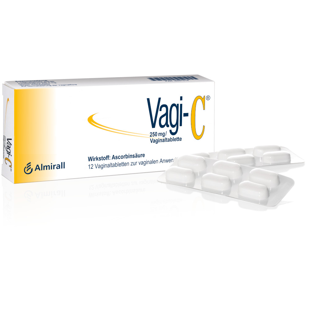 Vagi-C Vaginaltabletten bei bakterieller Vaginose 12 St Vaginaltabletten