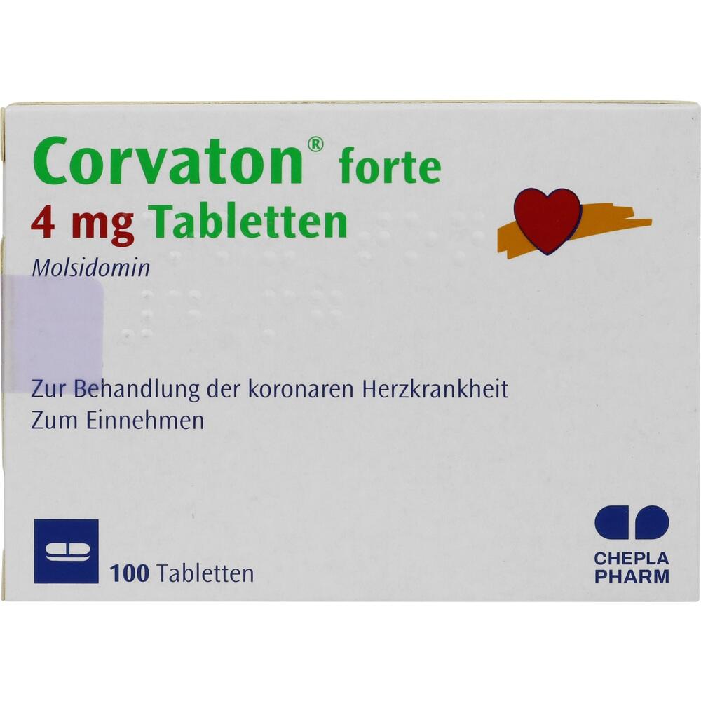 CORVATON forte 4 mg Tabletten 100 St Tabletten