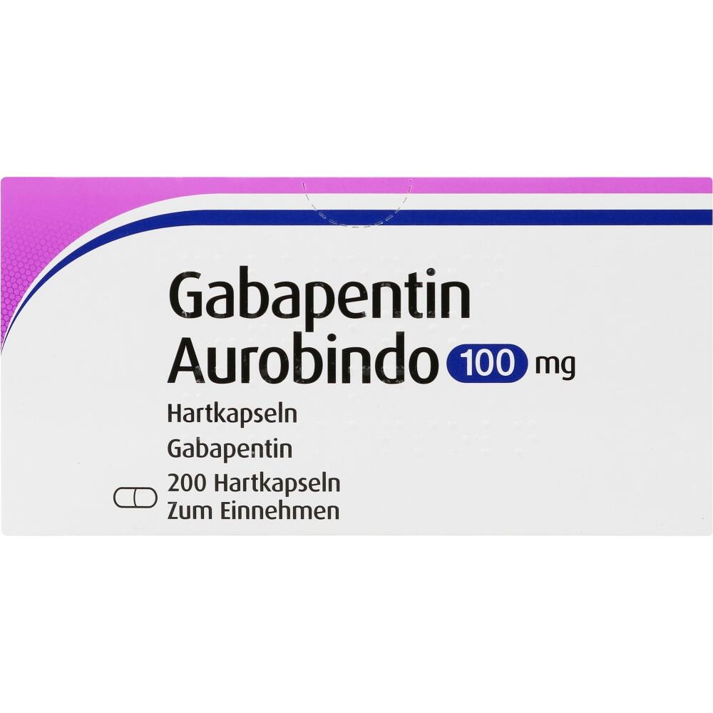 Gabapentin Aurobindo 100mg 200 St Hartkapseln