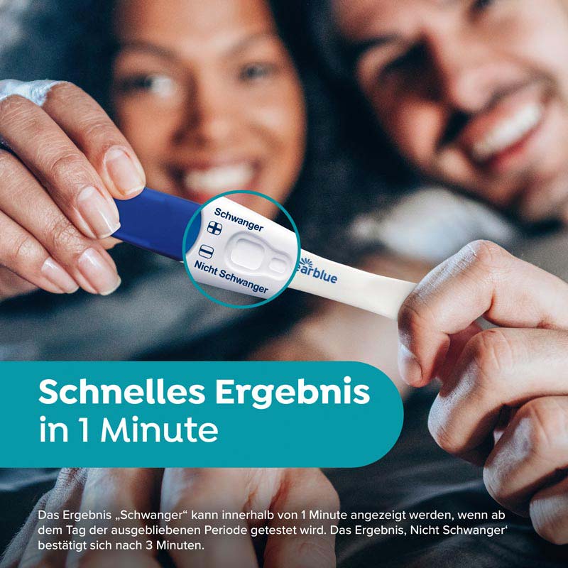 Clearblue Schwangerschaftstest schnelle Erkennung 1 St Test