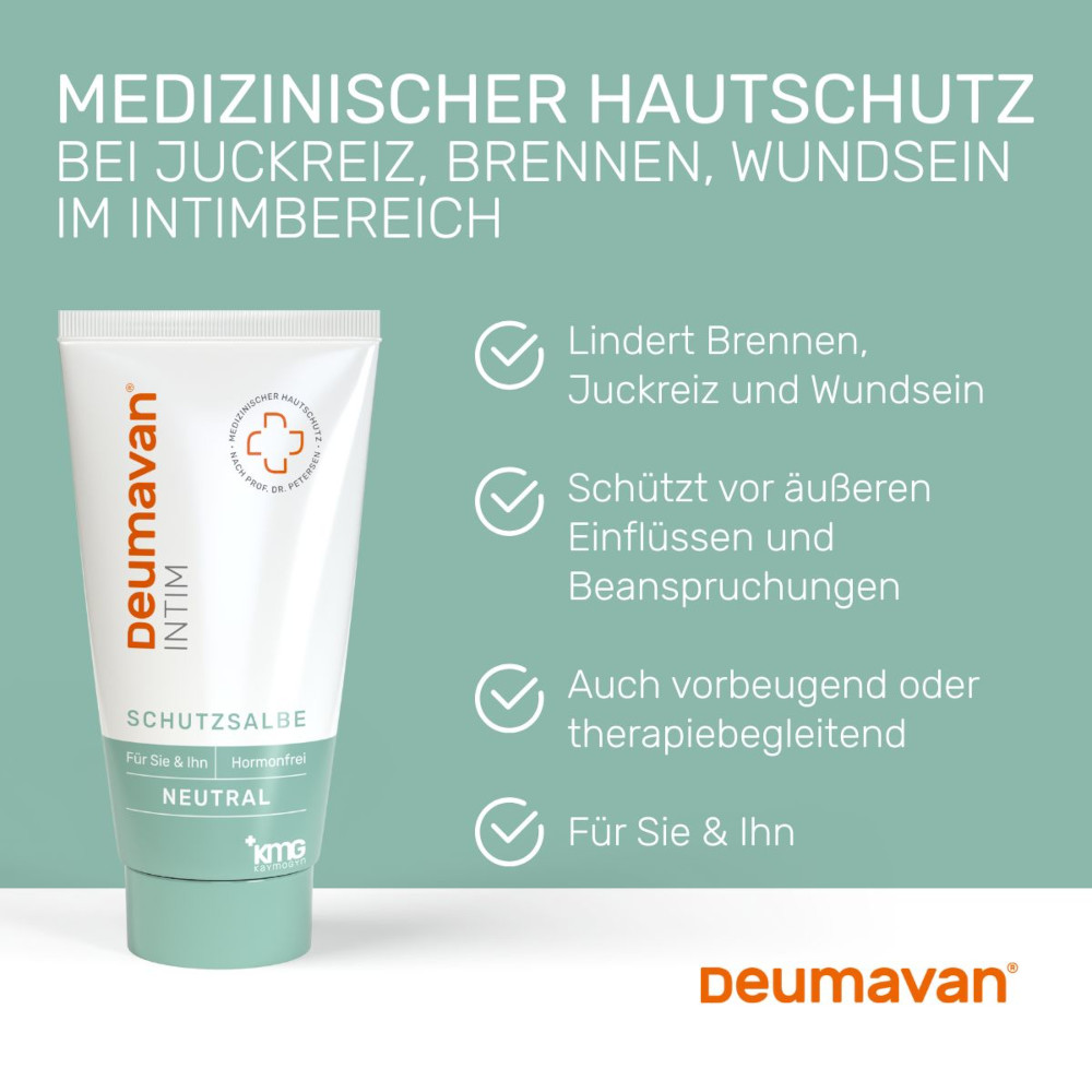 Deumavan Schutzsalbe Neutral Tube  125 ml Fettsalbe