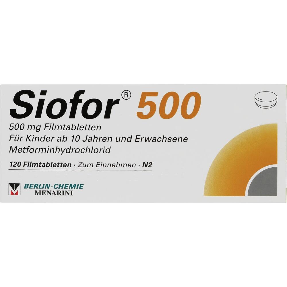 Siofor 500 120 St Filmtabletten