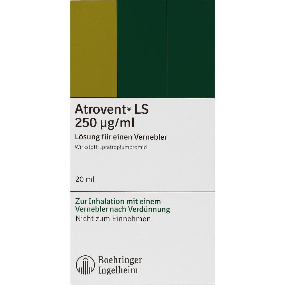 Atrovent LS 250μg/ml Inhalationslösung 20 ml Lösung für einen Vernebler
