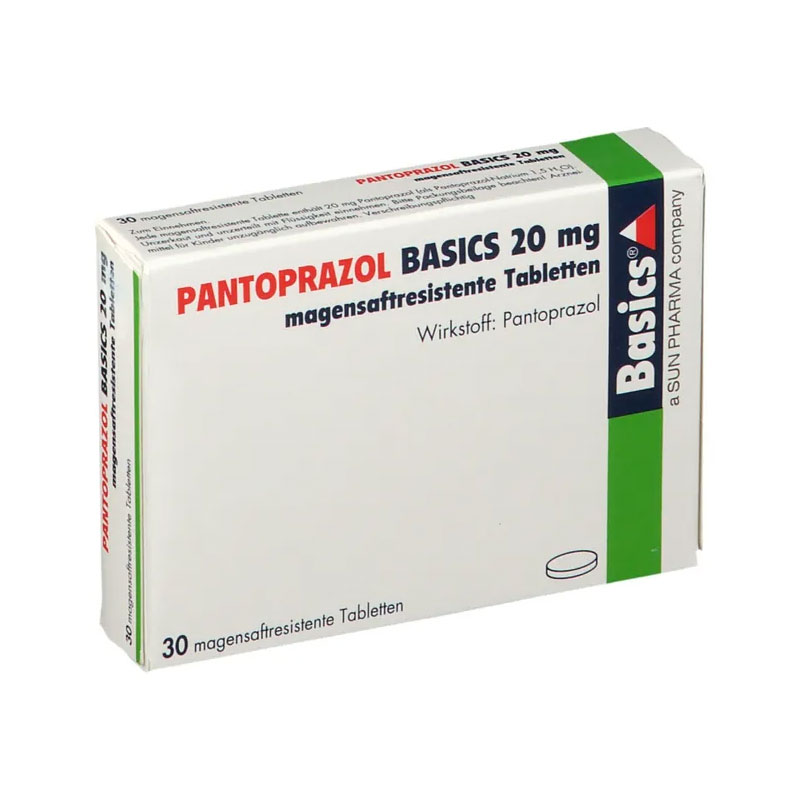 PANTOPRAZOL BASICS 20mg 30 St Tabletten magensaftresistent