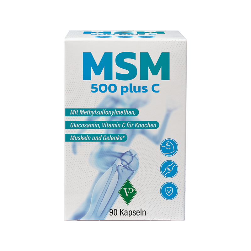 MSM 500 mg plus Kapseln 90 St Kapseln