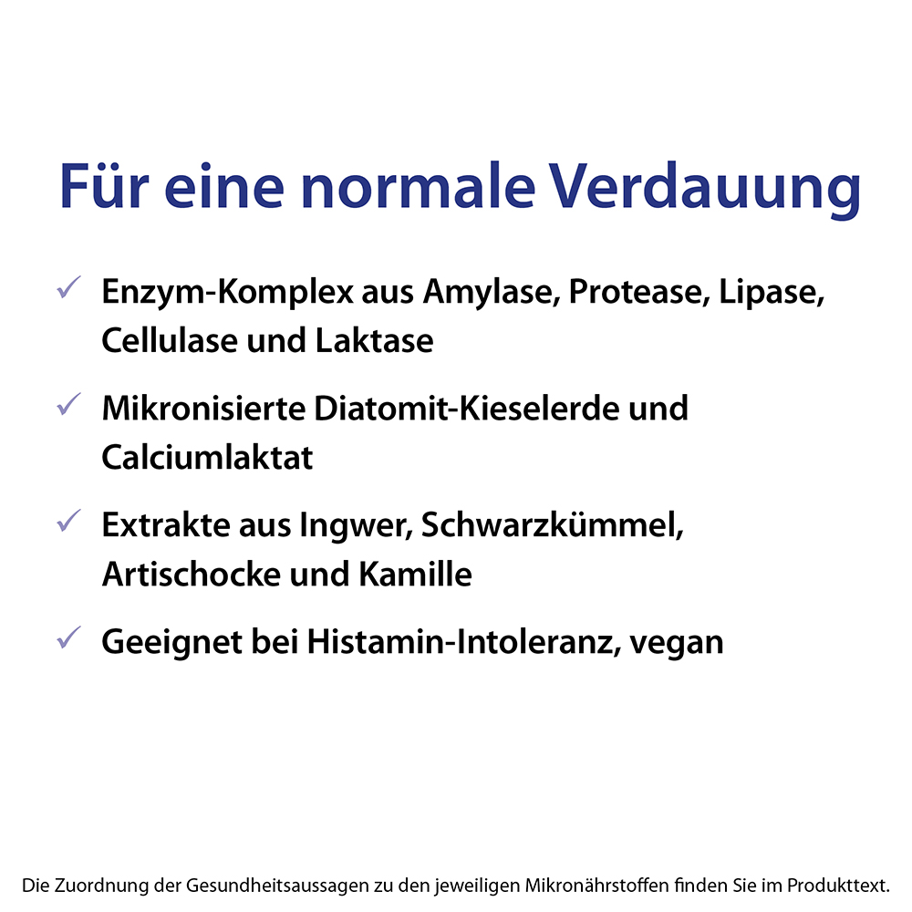 Dr.Jacob's VerdauungsHIT Enzyme Ingwer Schwarzkümmel Kamille