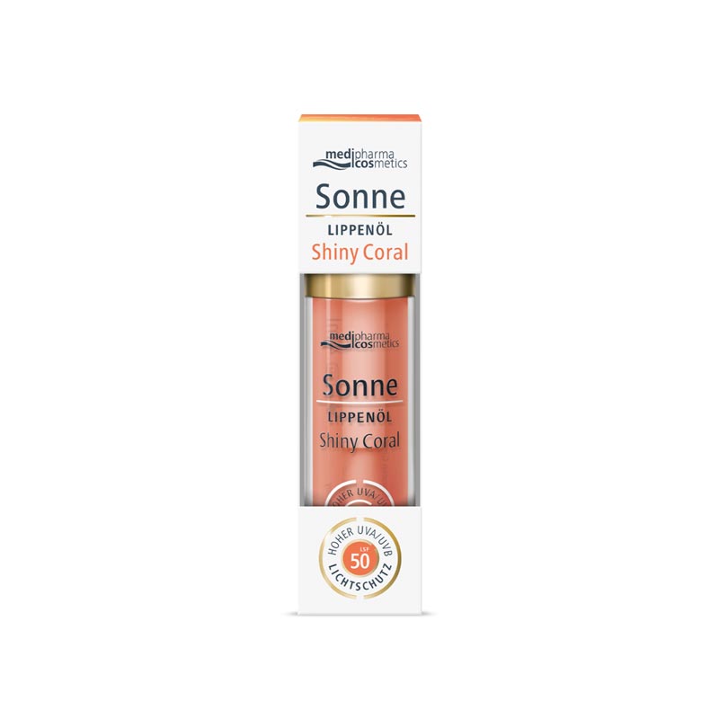 Sonnen LIPPENOEL Shiny Coral 4 ml Öl