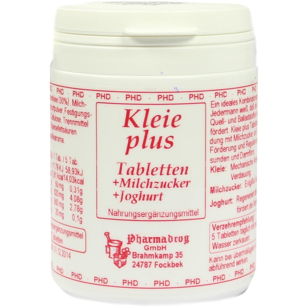 KLEIE PLUS Weizenkleie Tabletten 100 St Tabletten