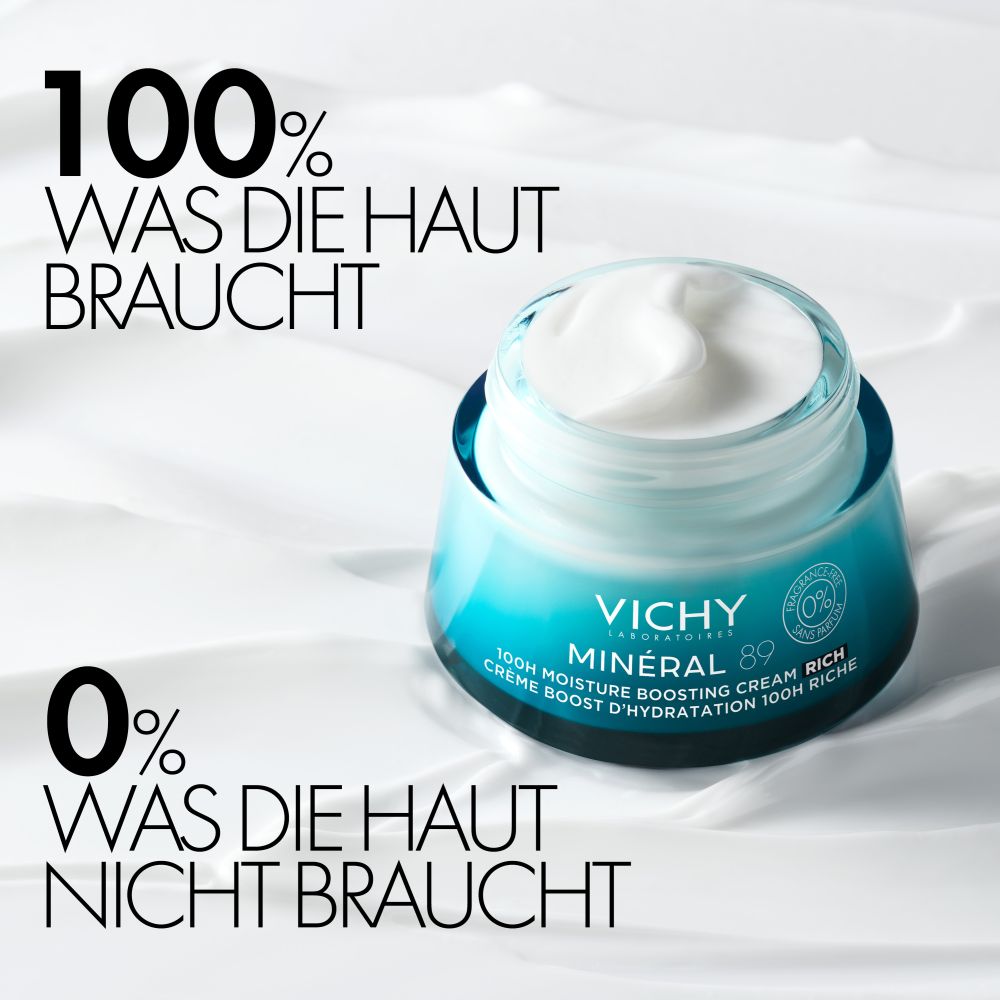 VICHY MINERAL 89 100H FEUCHTIGKEITS-BOOST CREME REICHHALTIG  50 ml Creme