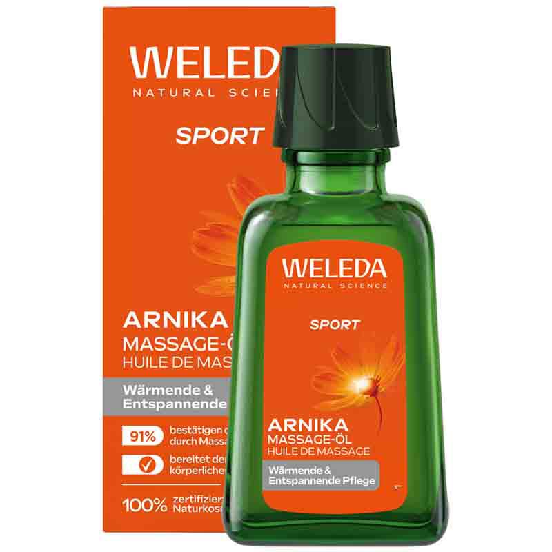 WELEDA Sport Massage-Öl Arnika 50 ml Öl
