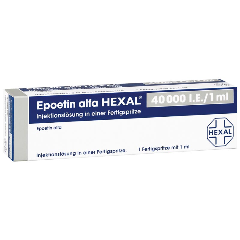 Epoetin alfa HEXAL 40000 I.E./1ml 1 St Fertigspritzen