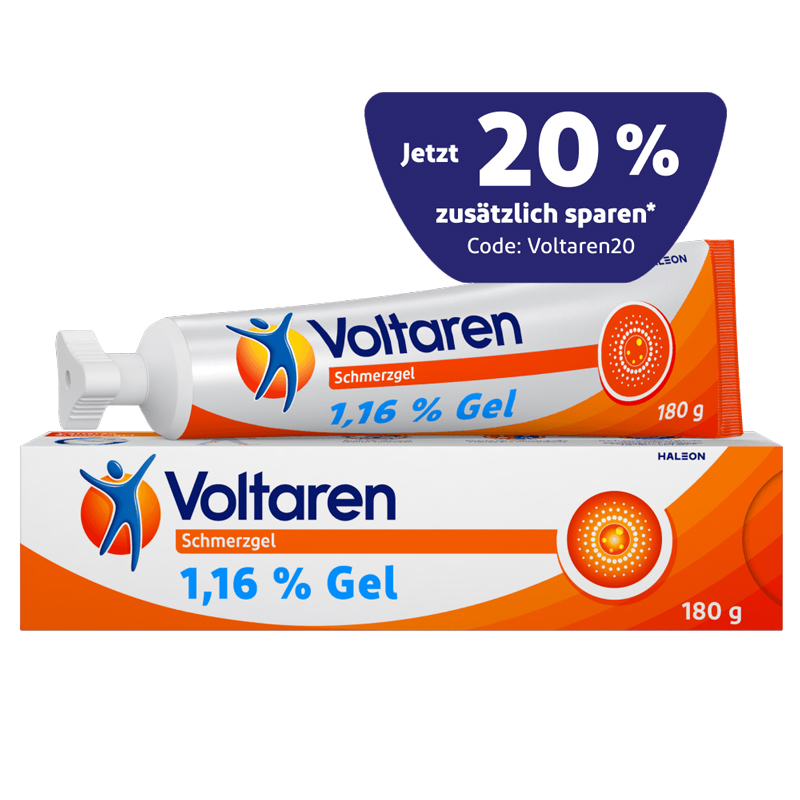 Voltaren Schmerzgel- Jetzt 20% sparen - Jetzt 20% sparen 180 g Gel