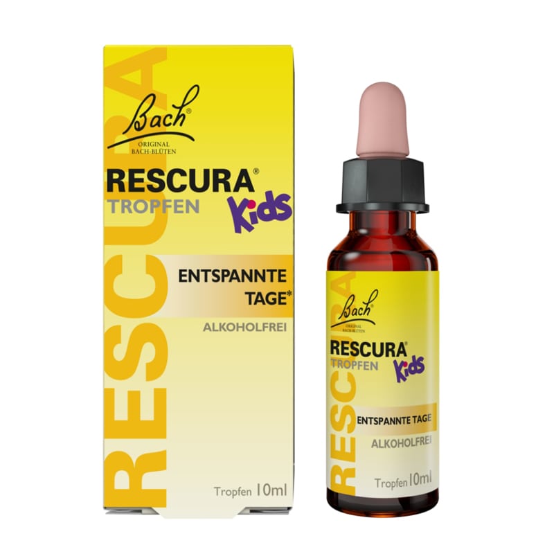 Bach RESCURA TROPFEN Kids ALKOHOLFREI 10 ml Tropfen